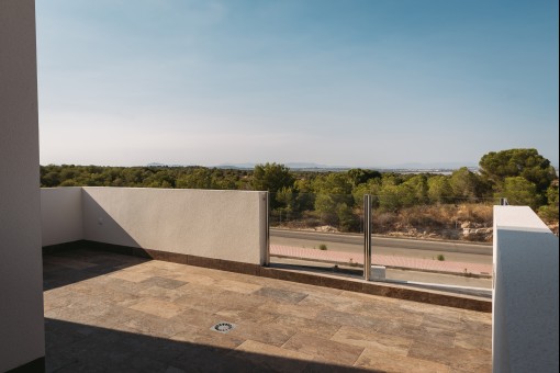 Terrace with panoramic views